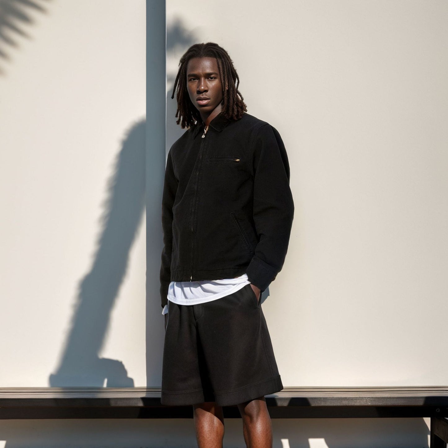 Herren lässige Übergangsjacke mit praktischen Taschen Stilzeits