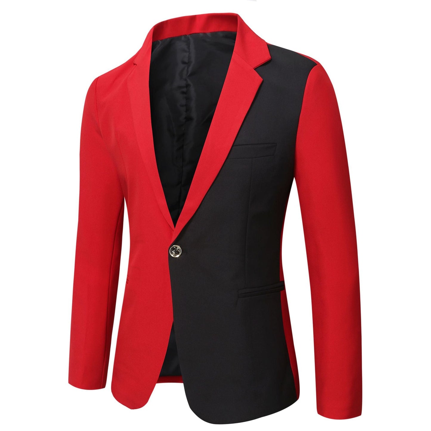 Herren Trendiger Zweischnit Blazer Stilzeits