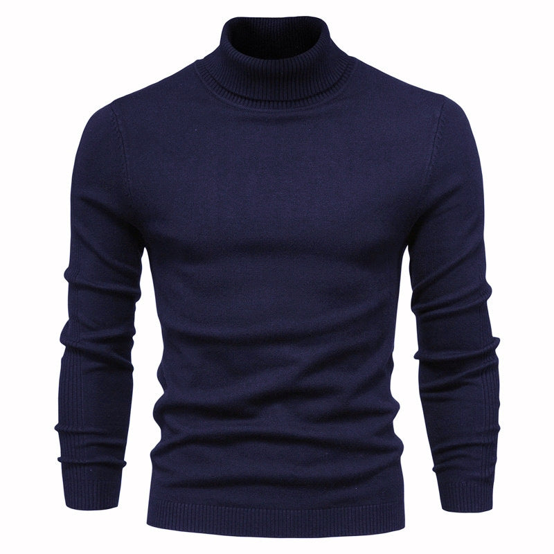 Herren Rollkragenpullover aus feinster Wolle Stilzeits
