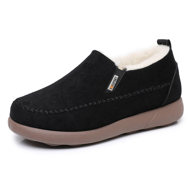 Damen Gemütliche Hausschuhe mit warmem Innenfutter Stilzeits