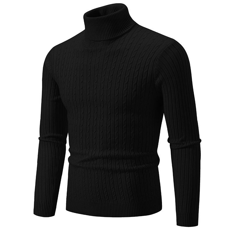 Herren Rollkragenpullover aus komfortabler Strickqualität Stilzeits