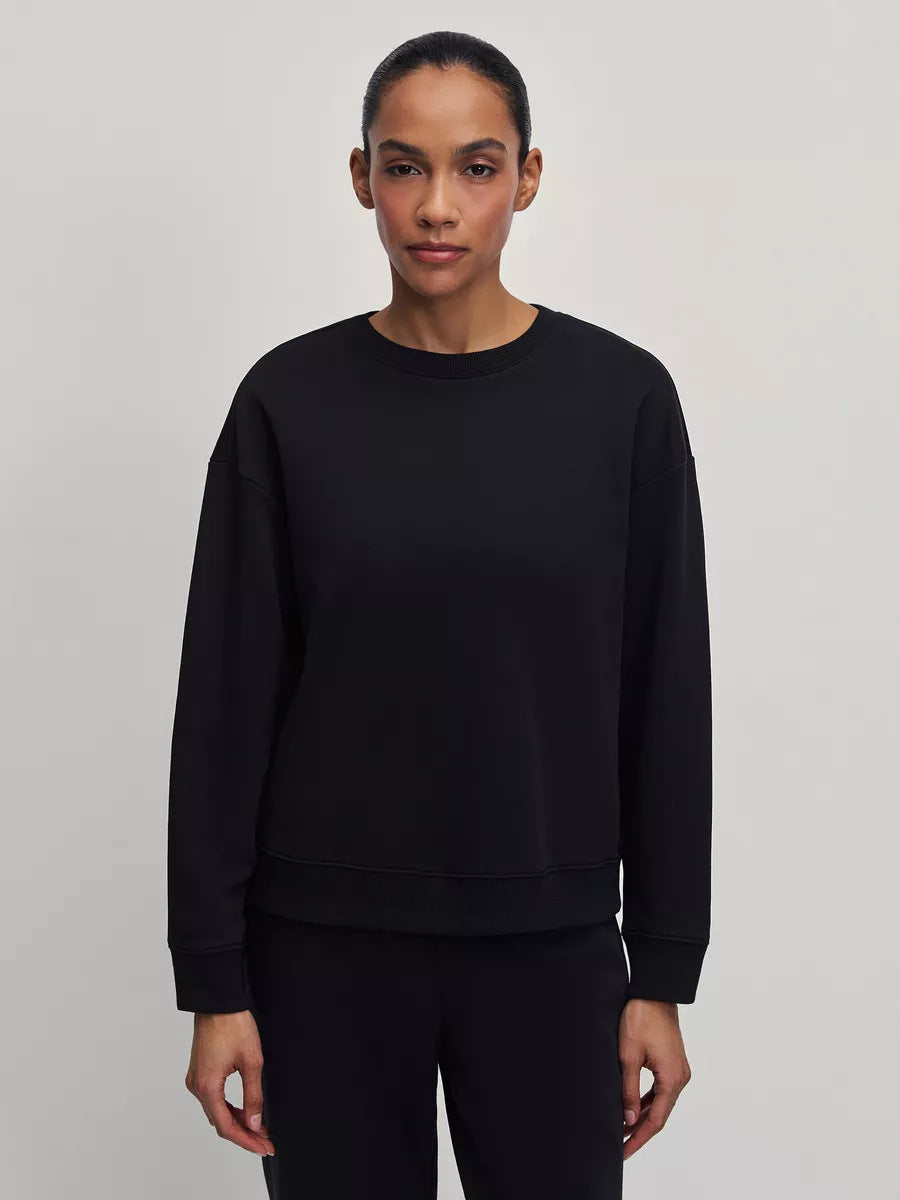 Damen Bequemer Oversized Sweatpullover mit lässigem Schnitt Stilzeits