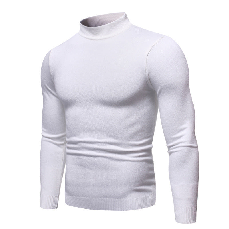 Herren zeitloser Rollkragenpullover Stilzeits