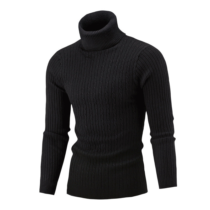 Herren Rollkragenpullover aus hochwertigem Strick Stilzeits