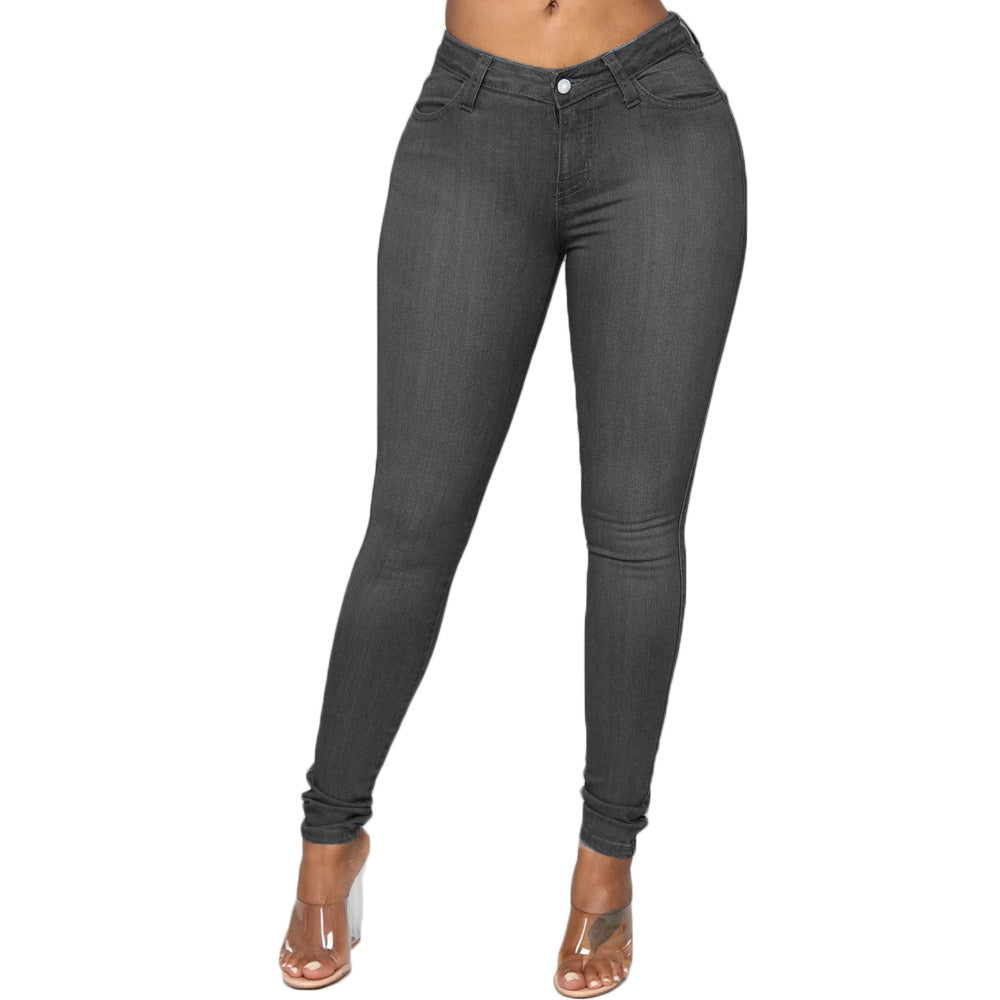 Damen High-Waist Skinny Jeans mit perfektem Sitz Stilzeits