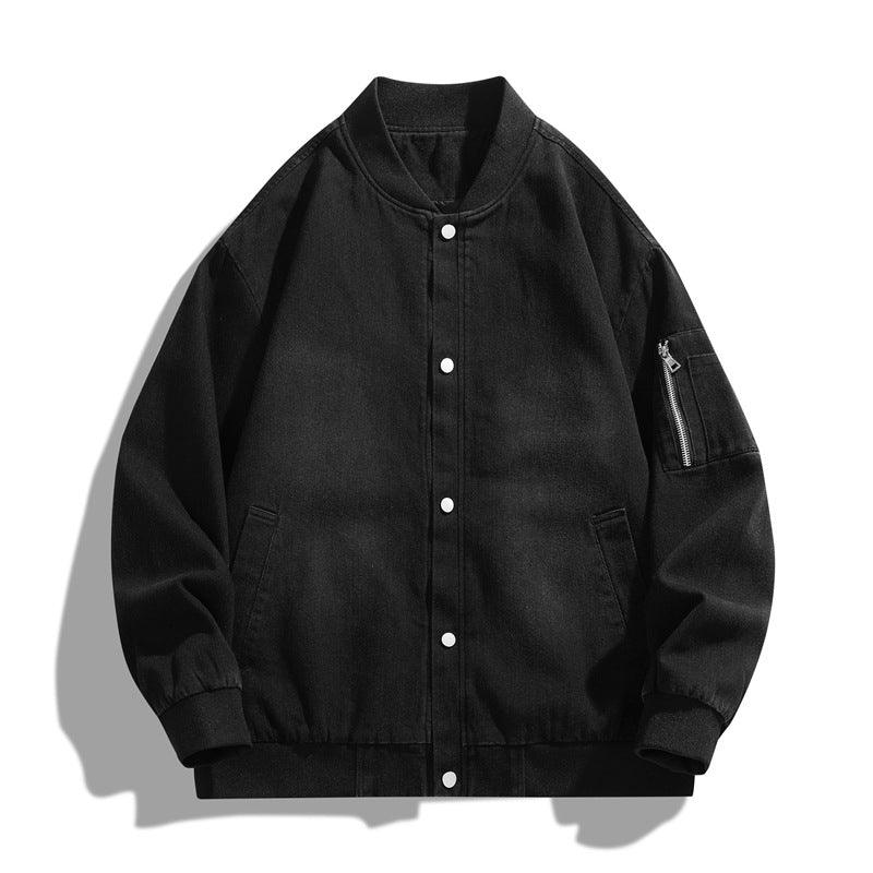 Herren lässige Bomberjacke mit praktischen Taschen und thermoregulierendem Innenfutter Stilzeits