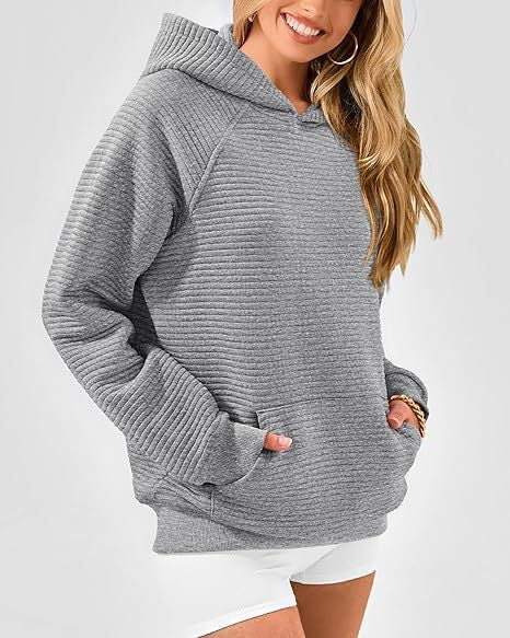 Damen Kapuzensweater aus strukturiertem Stoff Stilzeits