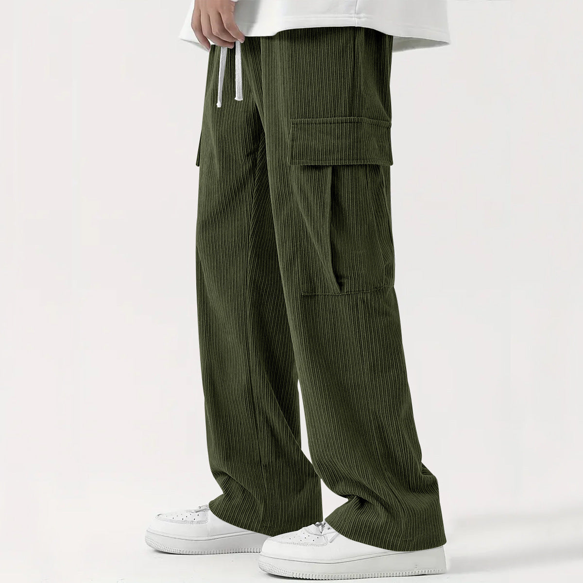 Herren Kord Cargo-Hose Stilzeits