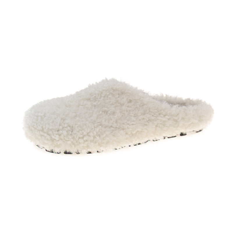 Damen Flauschige Hausschuhe mit rutschfester Sohle und weichem Innenfutter Stilzeits