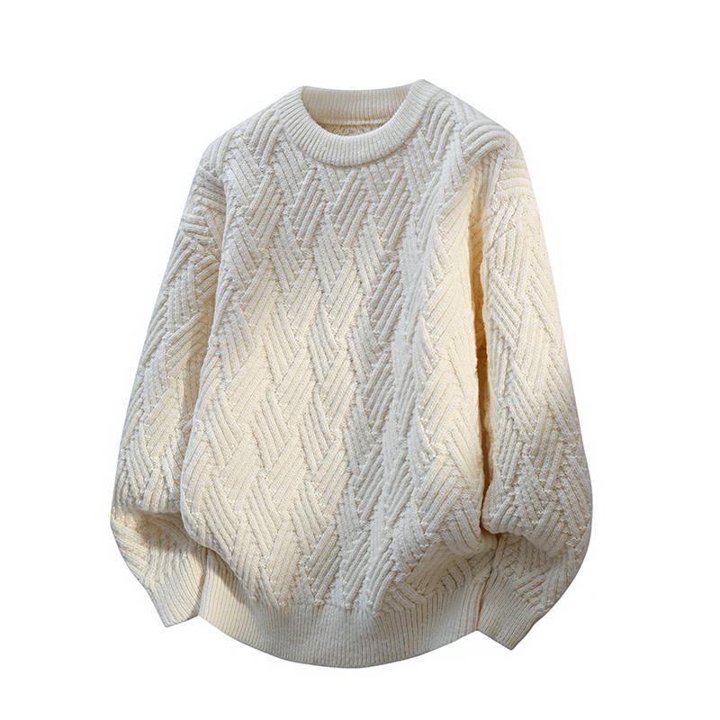 Damen Gemusterter Strickpullover Stilzeits