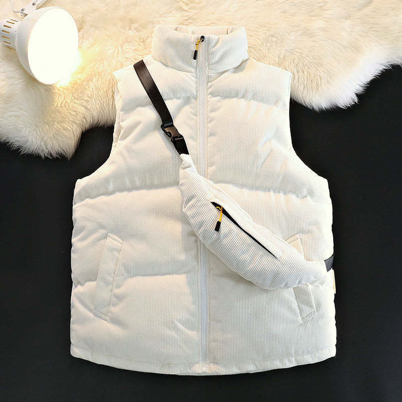 Damen Steppweste mit praktischen Taschen und hochwertiger Fleece-Innenausstattung Stilzeits