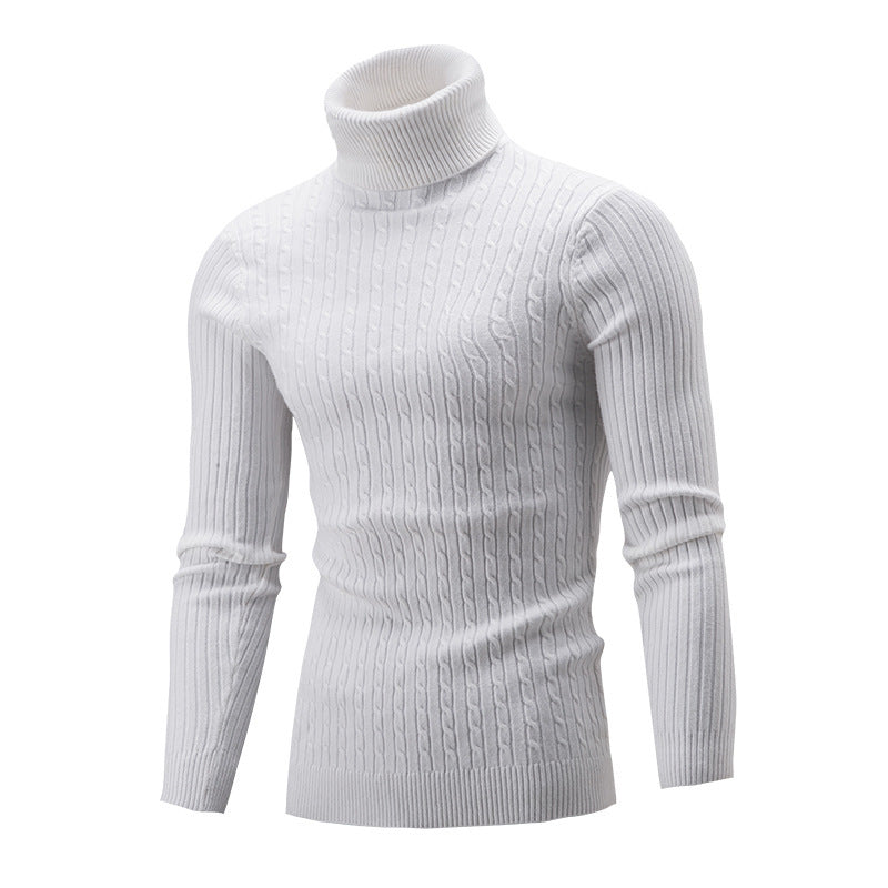 Herren Rollkragenpullover aus hochwertigem Strick Stilzeits