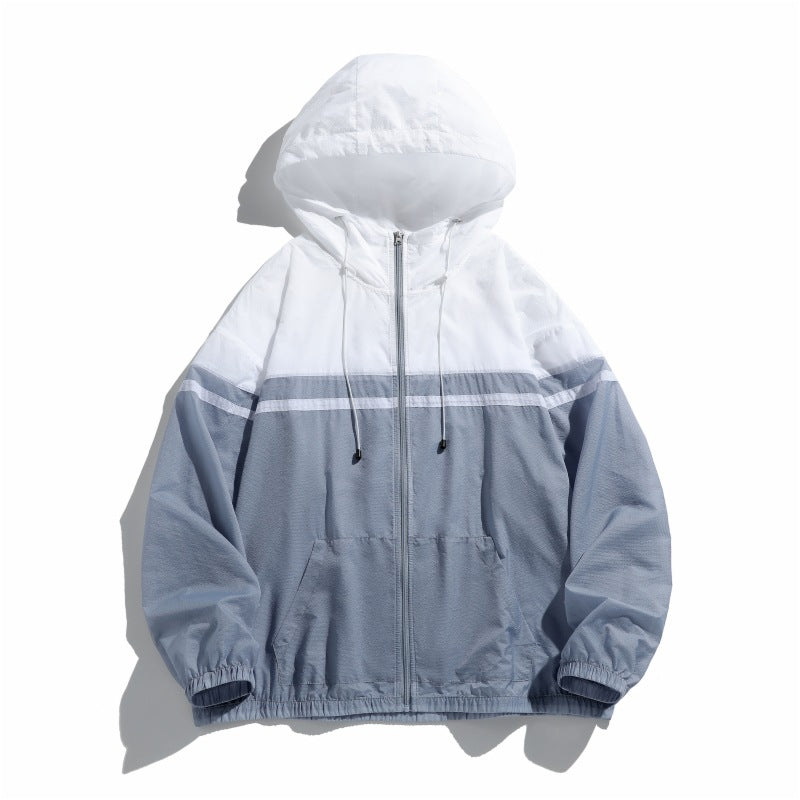 Damen funktionale Übergangsjacke mit verstellbarer Kapuze und atmungsaktiven Einsätzen Stilzeits