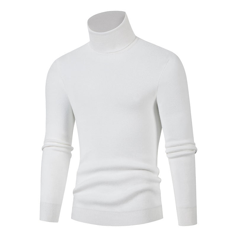 Herren Rollkragenpullover aus weichem Material Stilzeits