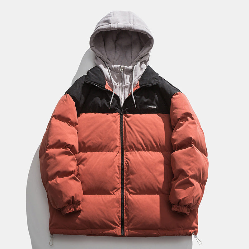 Herren Winterjacke mit abnehmbarer Kapuze und wärmeisolierender Fütterung Stilzeits