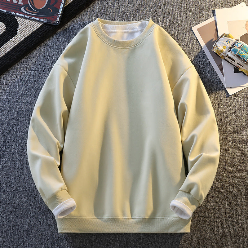 Damen Komfortabler Sweatshirt mit kontrastierenden Ärmeln Stilzeits