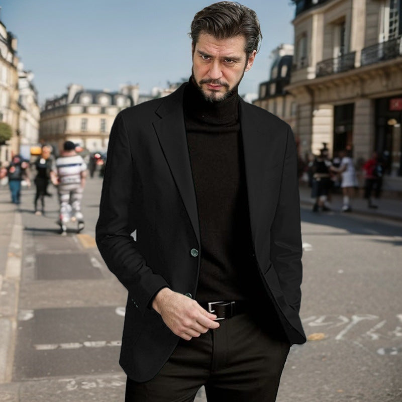 Herren Eleganter Einreiher-Blazer Stilzeits