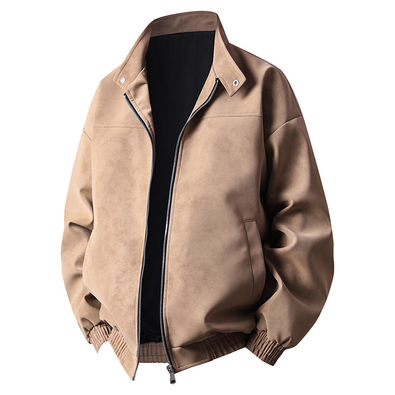 Herren modische Übergangsjacke im lässigen Stil mit praktischen Taschen Stilzeits