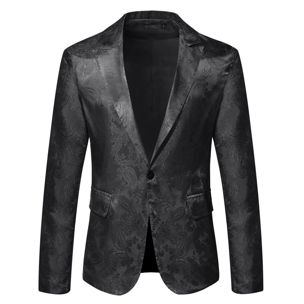 Herren eleganter Blazer mit Paisleymuster Stilzeits