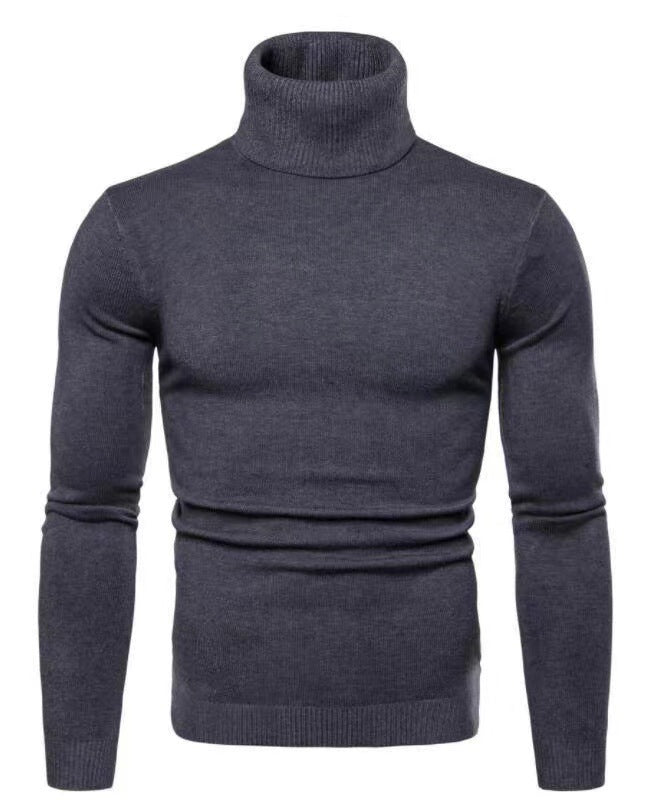 Herren Rollkragenpullover aus hochwertiger Baumwolle Stilzeits