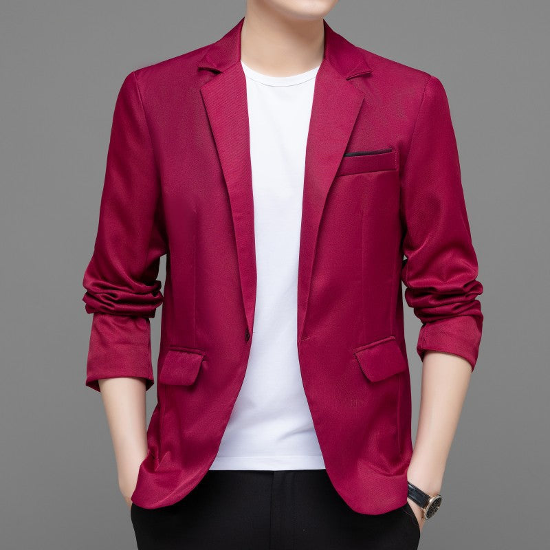 Herren modernen Blazer mit eleganter Passform und praktischen Taschen Stilzeits
