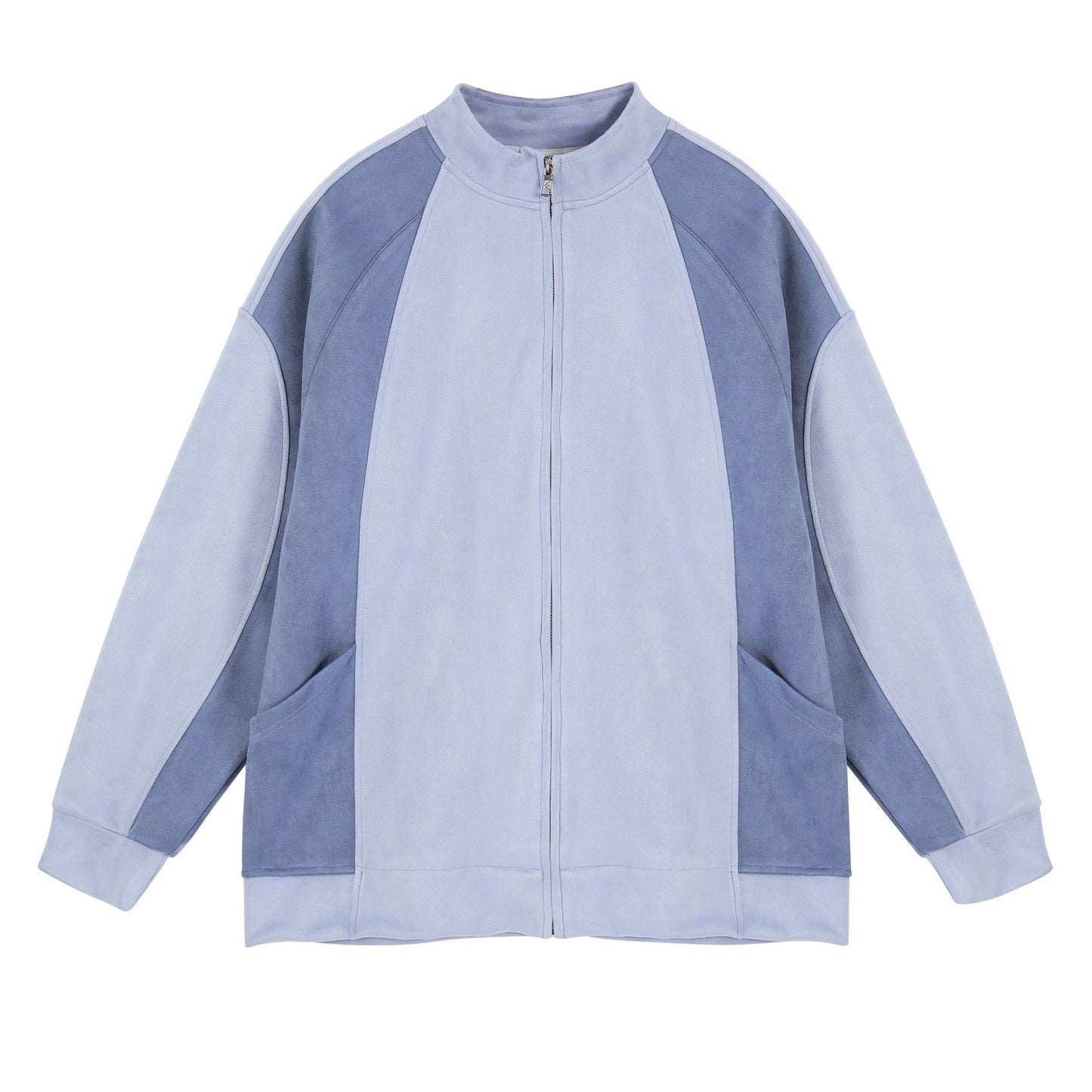 Damen Sportjacke mit eleganten Farbakzenten und praktischen Taschen Stilzeits