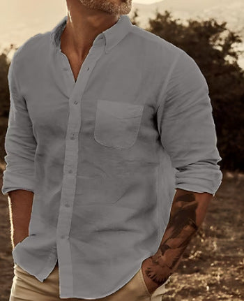 Herren Leichte und atmungsaktive Hemden Stilzeits