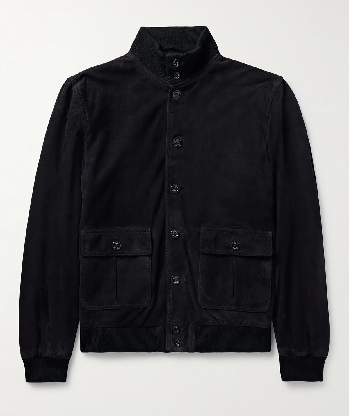 Herren modische Wildlederjacke mit strukturiertem Design Stilzeits