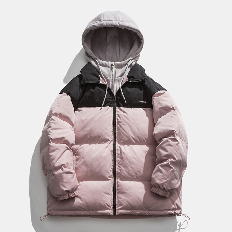 Herren Winterjacke mit abnehmbarer Kapuze und wärmeisolierender Fütterung Stilzeits