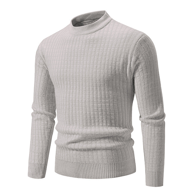 Herren Feinstrickpullover mit strukturiertem Design Stilzeits