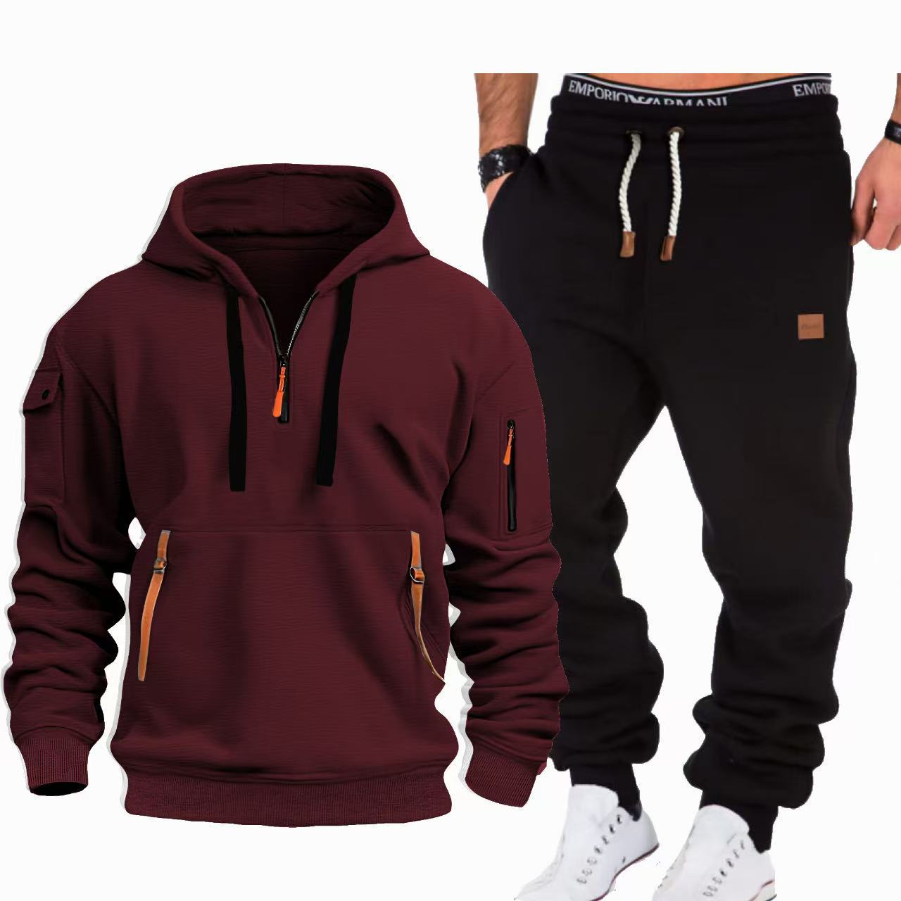 Herren Freizeit-Jogginganzug Stilzeits