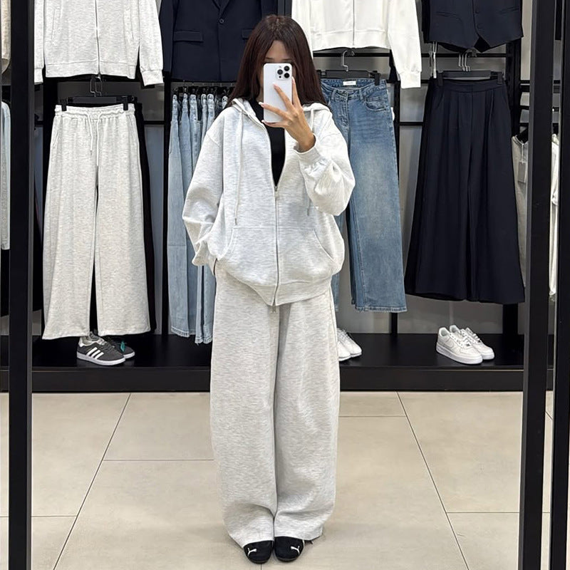 Damen bequemer und stylischer Kapuzenset Stilzeits