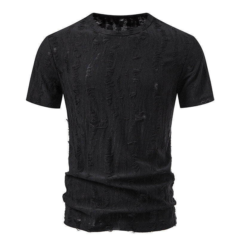 Herren T-Shirt mit strukturiertem Vintage-Design Stilzeits
