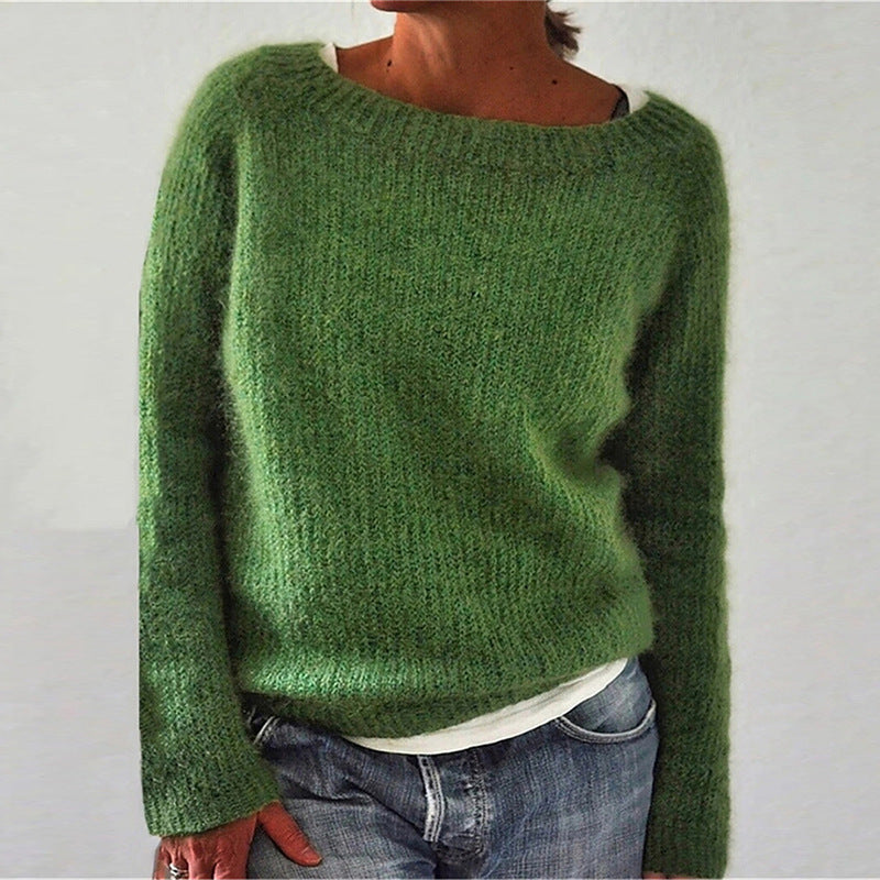 Traditioneller Damen-Strickpullover