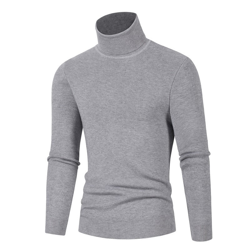 Herren Rollkragenpullover aus weichem Material Stilzeits