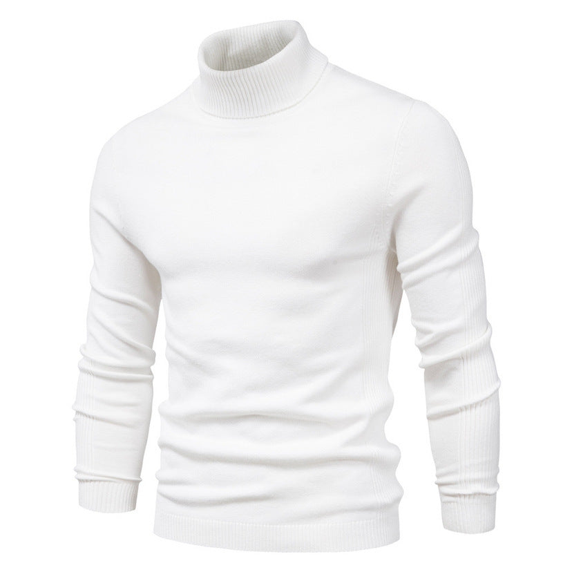Herren Rollkragenpullover aus feinster Wolle Stilzeits