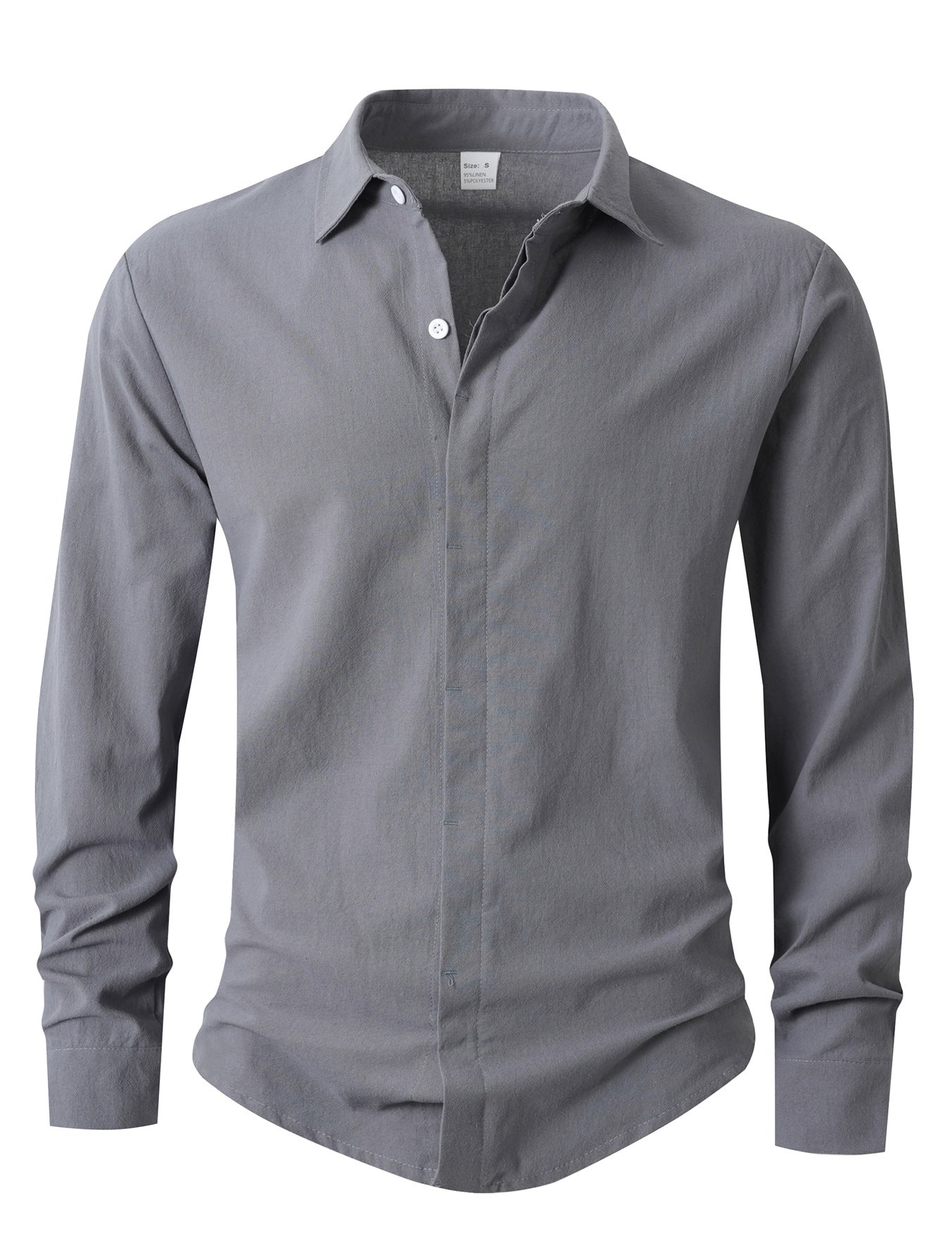 Herren Elegantes Casual-Hemd mit Slim-Fit Schnitt Stilzeits