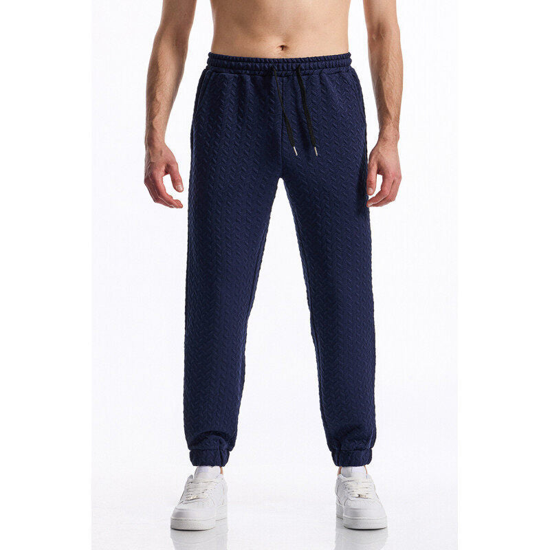 Herren Sportliche Freizeithose mit strukturiertem Design Stilzeits