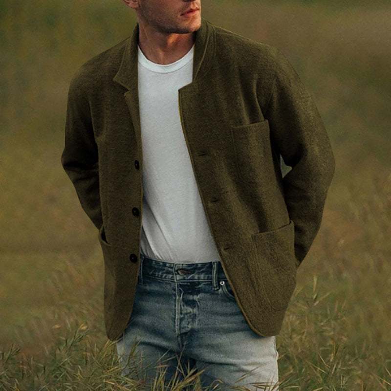 Herren lässige Westenjacke Stilzeits