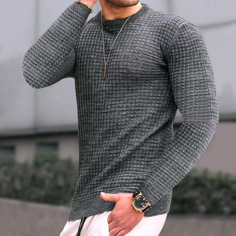 Herren strukturierter Pullover Stilzeits