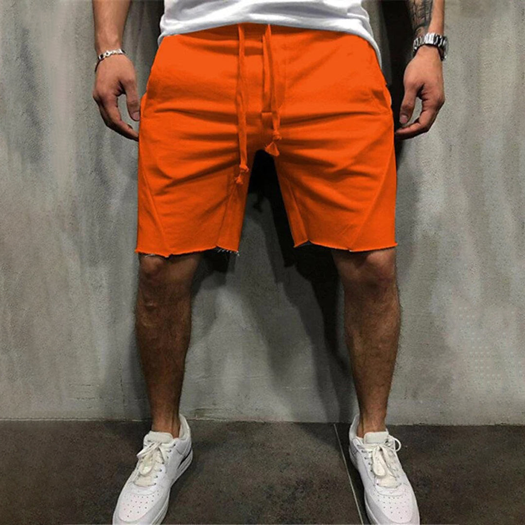 Herren Shorts mit Kordelzug in der Taille und Seitentaschen