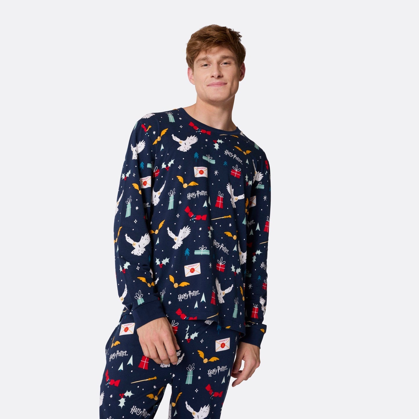 Blauer Harry Potter Pyjama Familie