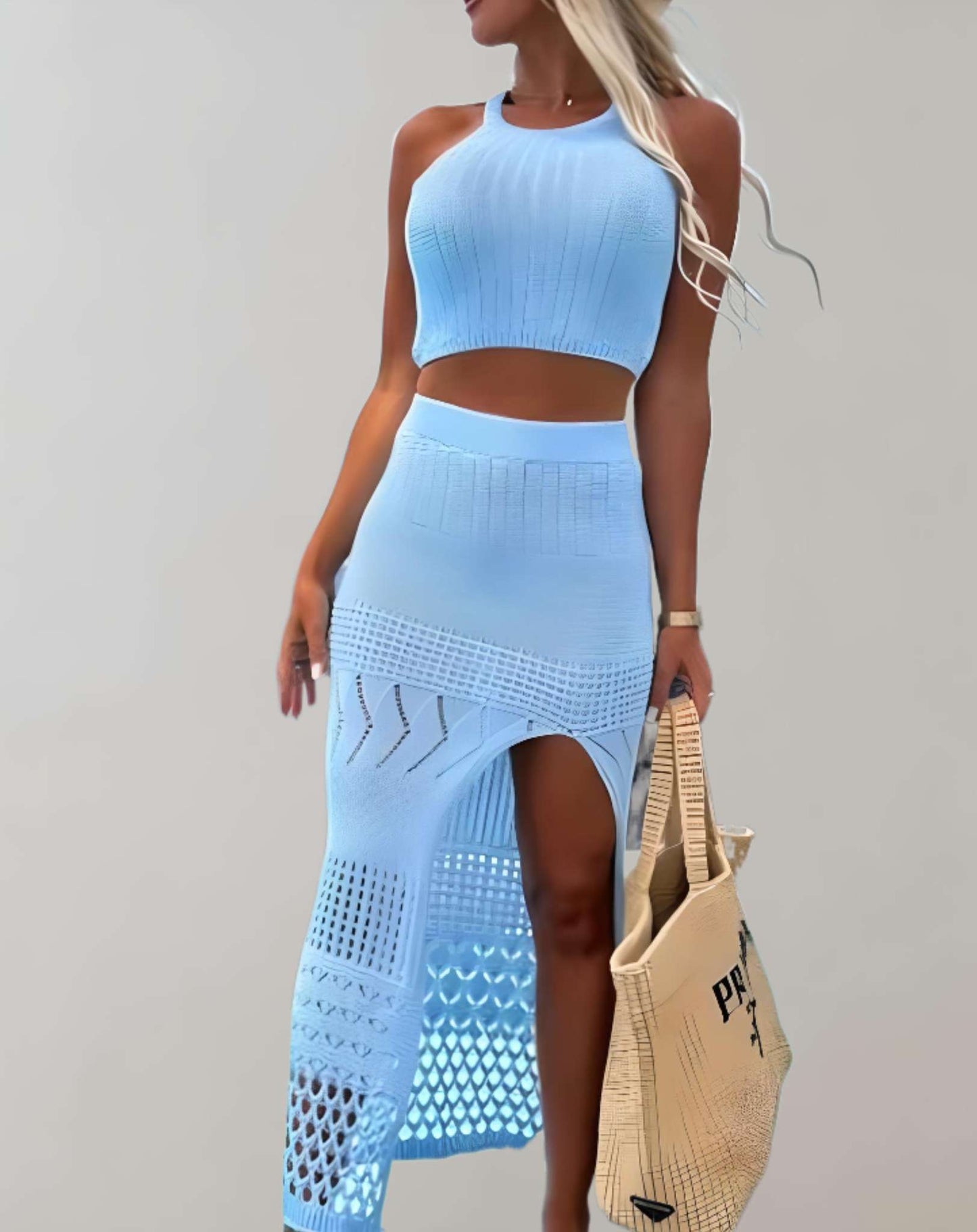 Tia - Figurbetontes ärmelloses Kleid