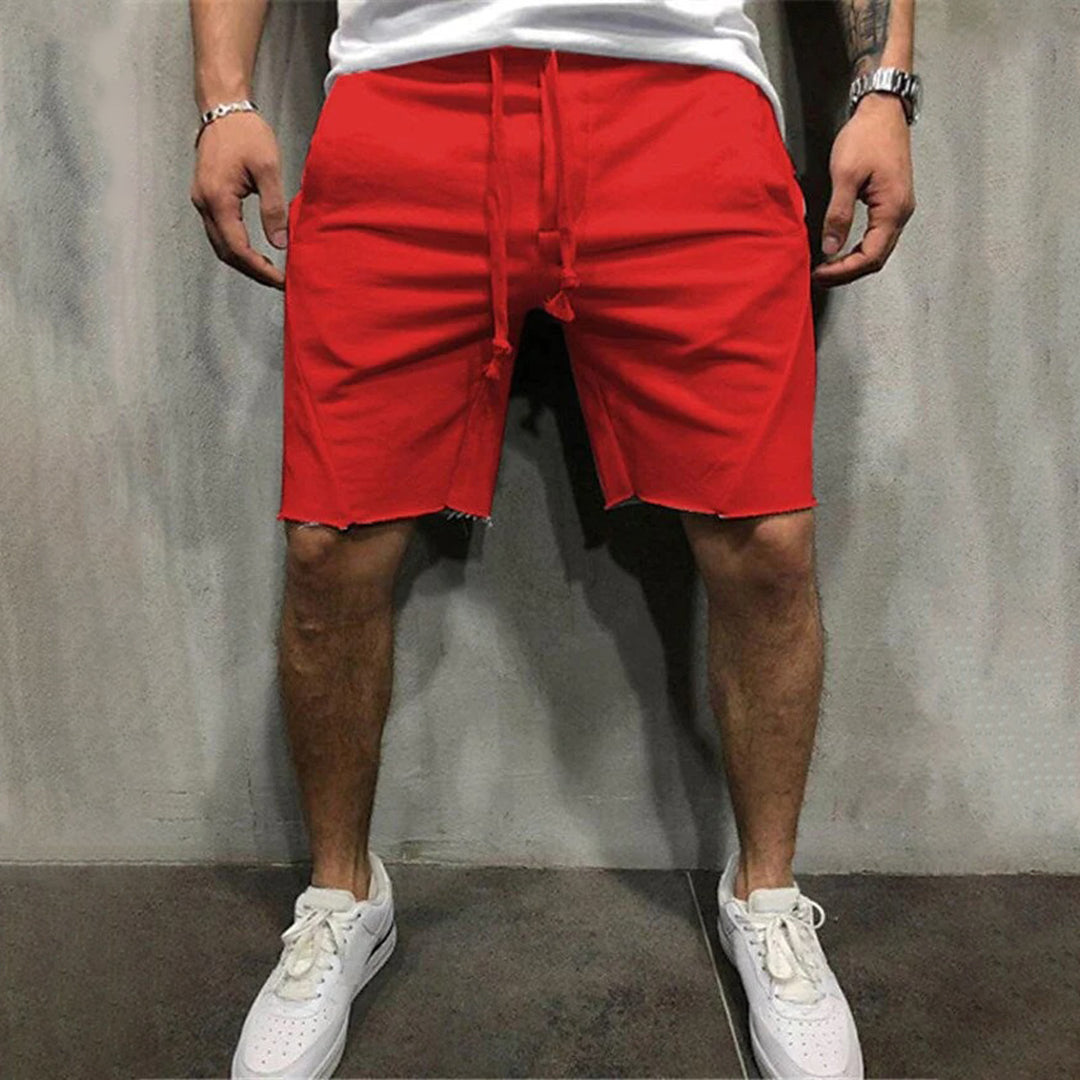 Herren Shorts mit Kordelzug in der Taille und Seitentaschen