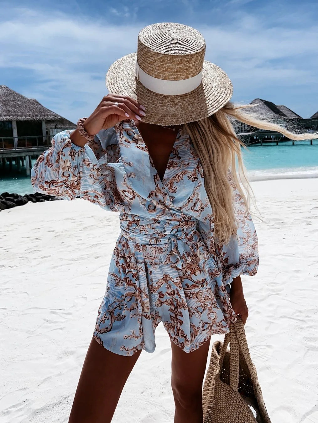 Trudy Sommerstrand-Playsuit