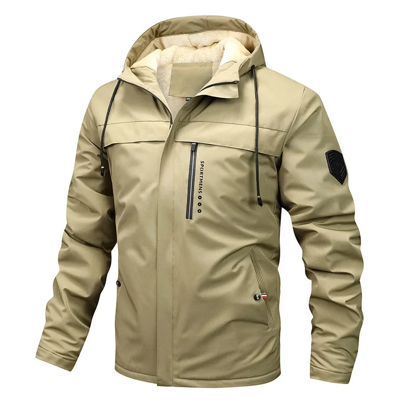 Herren Outdoor Fleece Steppjacke | Langarm