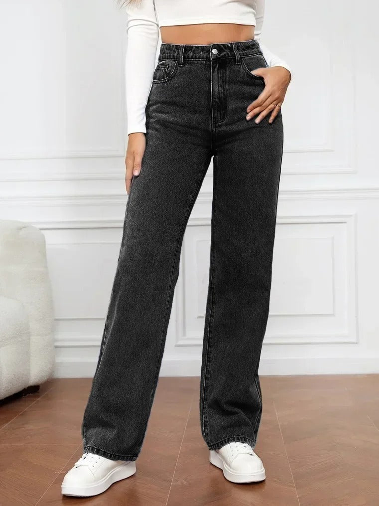 Vexan Damenjeans mit hoher Taille