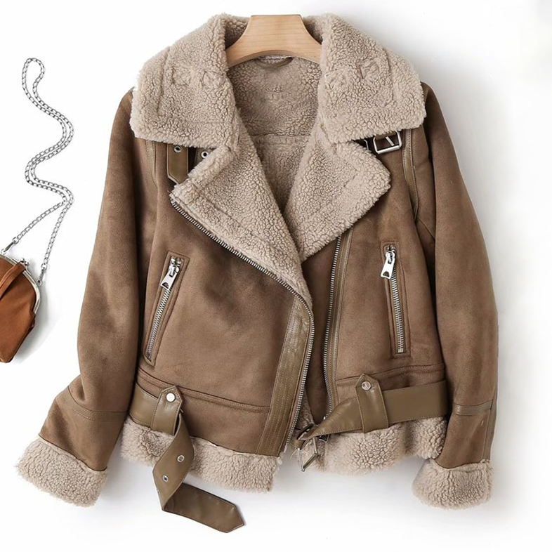 Stilzeits | Kurzjacke mit Kragen und Langen Ärmeln für Damen