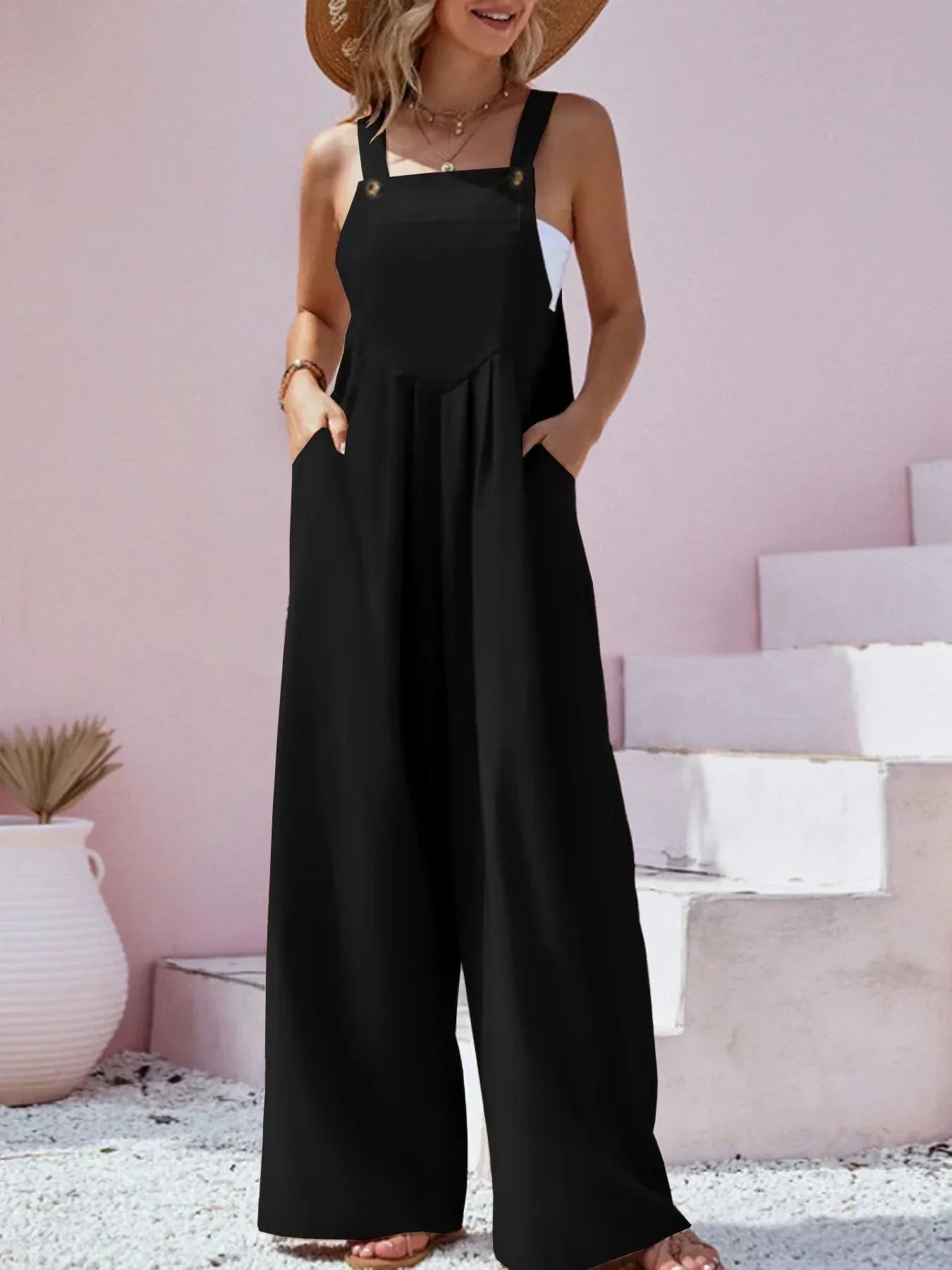 Weite Hose Jumpsuit Frances