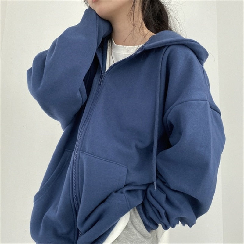 Stilzeits | Ziphoodie Hoodie für Damen